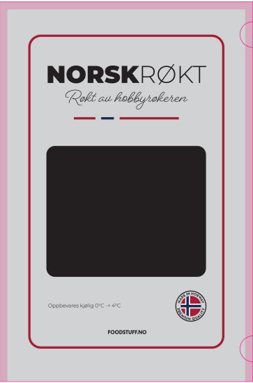 Vakuumposer røkelaks, laksebrett